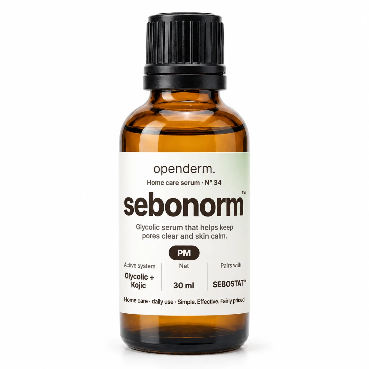 OPENDERM sebonorm™ Acne Serum — product photograph