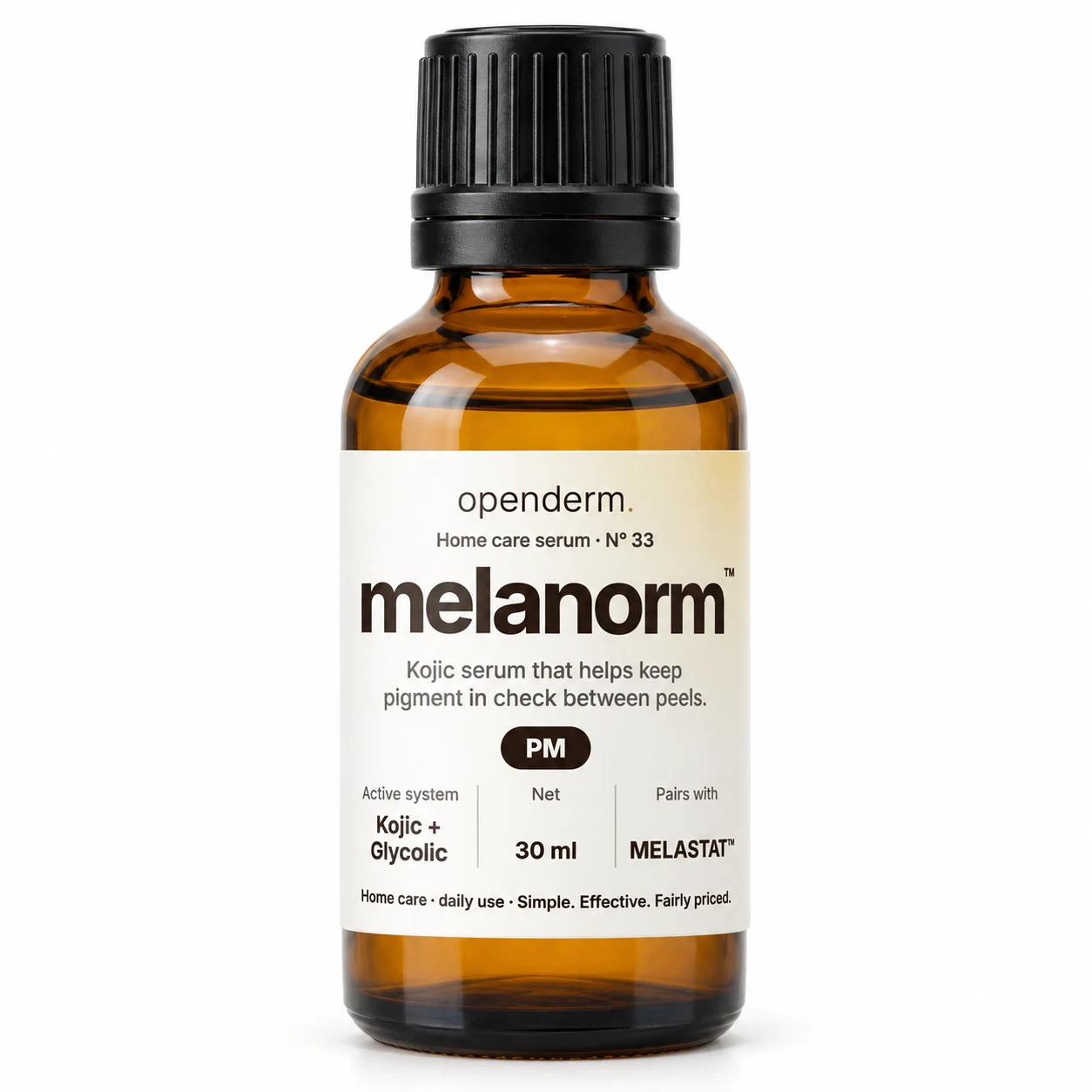 OPENDERM melanorm™ Melasma Serum — product photograph