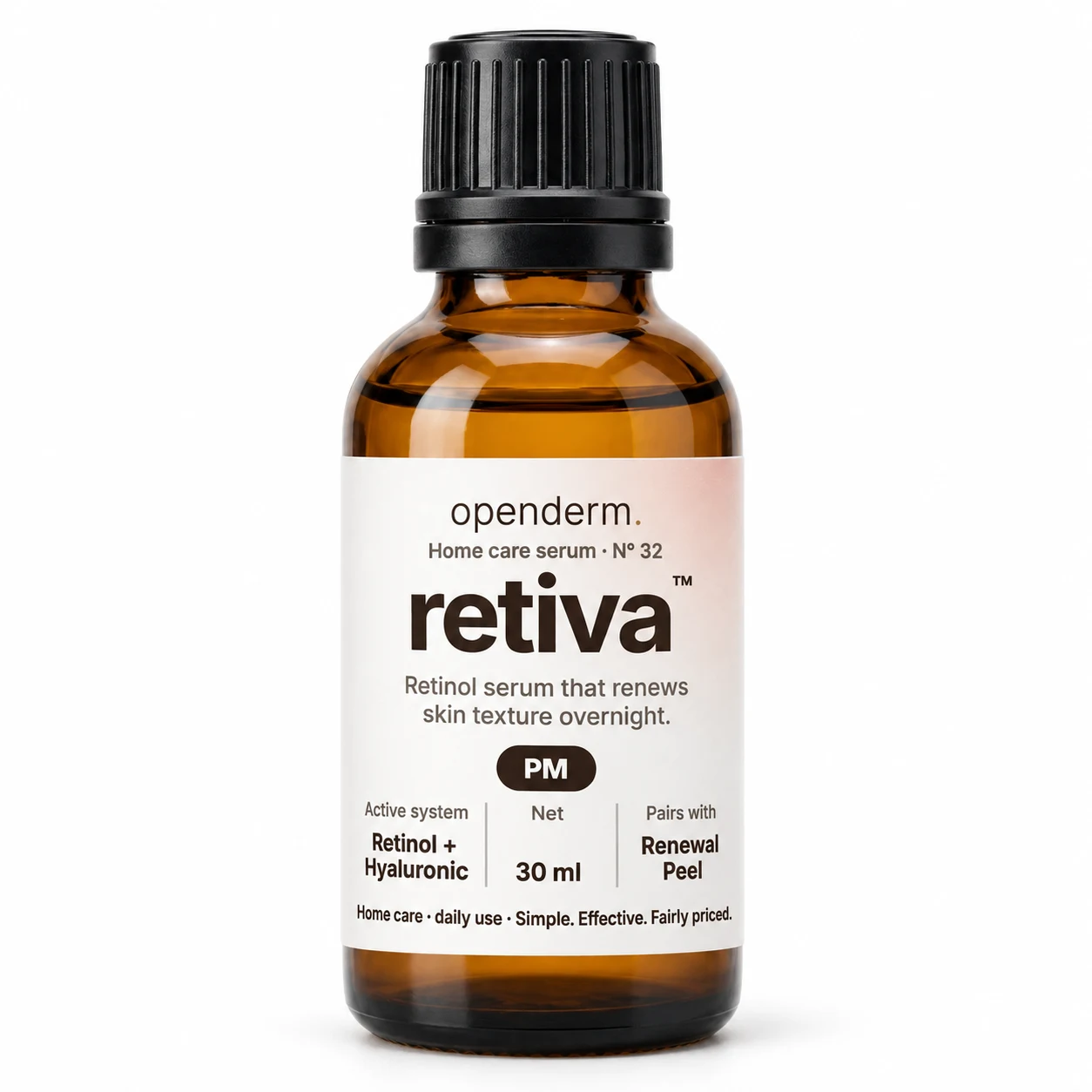 OPENDERM retiva™ Renewal Serum — product photograph