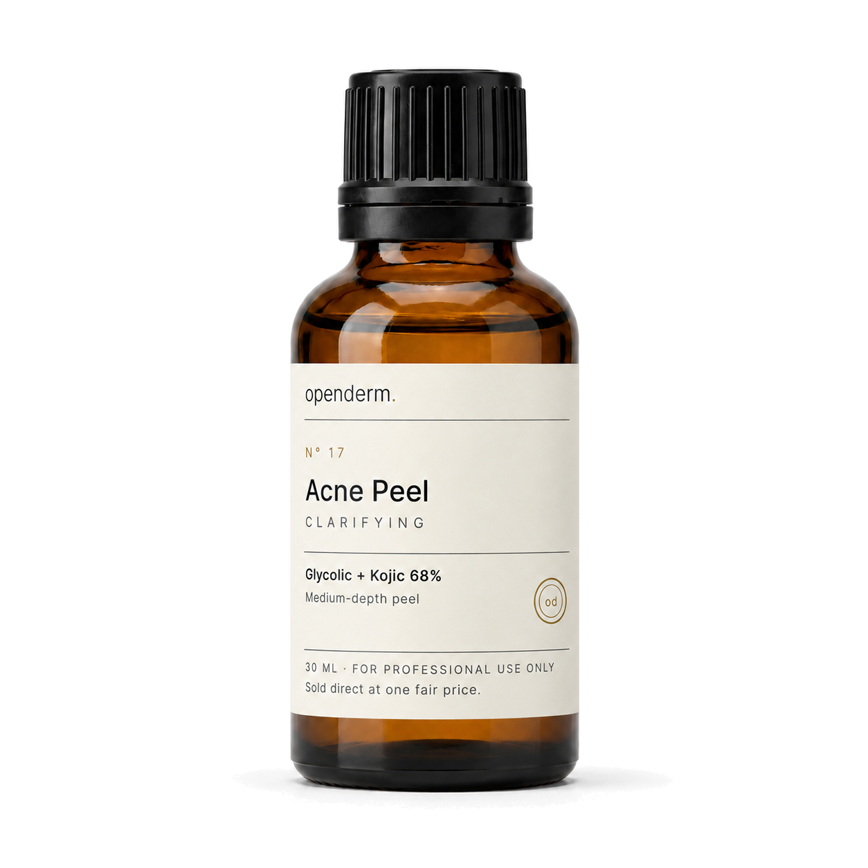 OPENDERM Acne Peel · Clarifying — product photograph