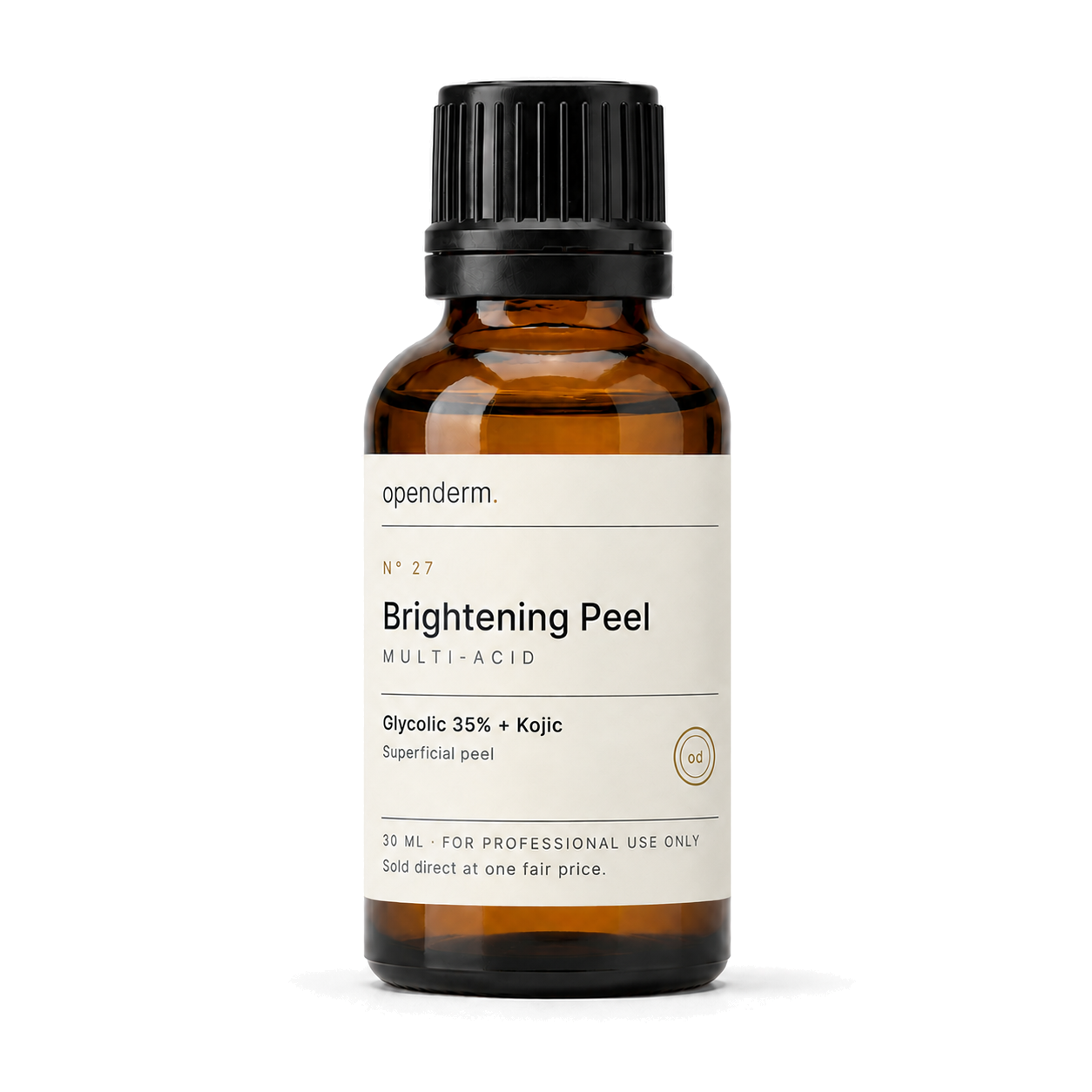OPENDERM Brightening Peel · Multi-Acid — product photograph