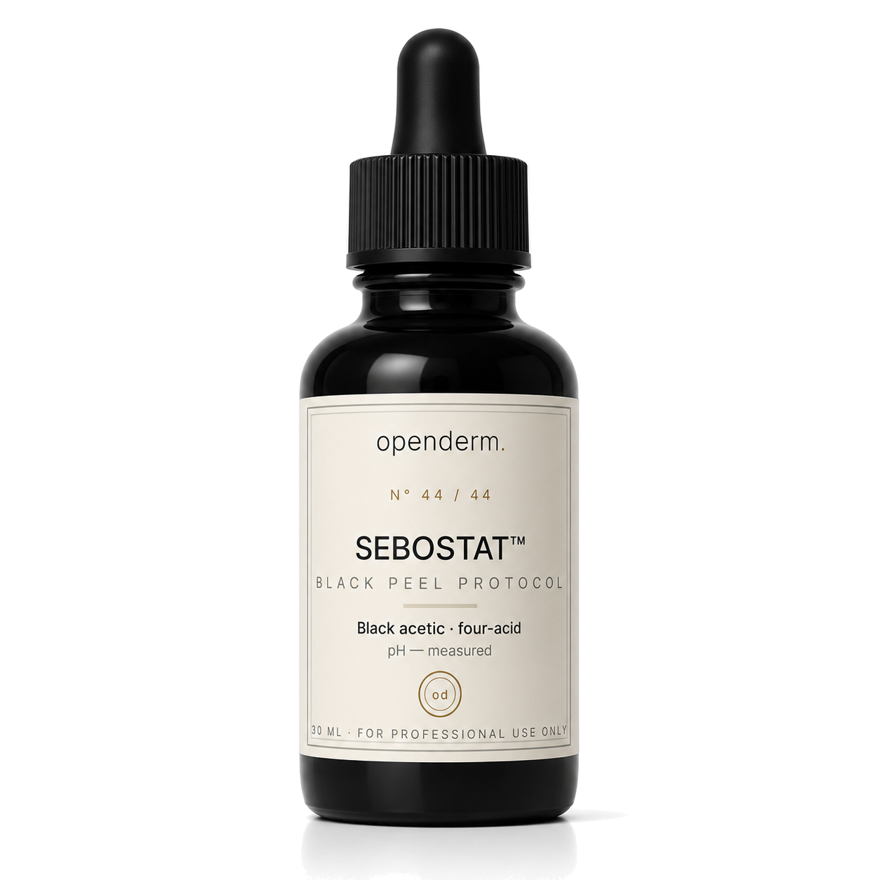 OPENDERM SEBOSTAT™ Black Peel Protocol — product photograph